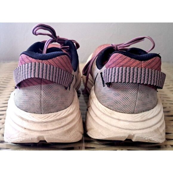 Hoka One One Women's 8 Rincon Paradise Pink Low Cut Multicolor Sneakers - Picture 8 of 12